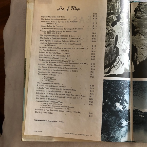 Pictorial Atlas of the Bible World, C 1959, Hardback - Picture 4 of 7